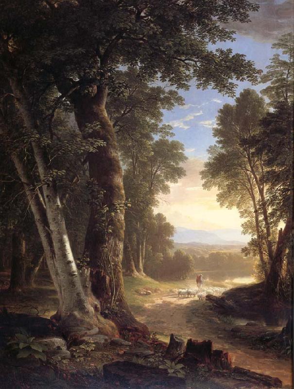 Asher Brown Durand Les hetres china oil painting image